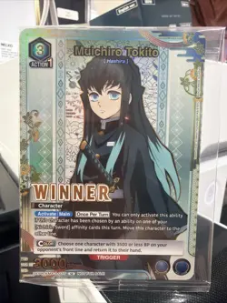 Demon Slayer Muichiro Tokito Winner Foil - UEPR /KMY-3-037 NM - Union Arena - Image 1