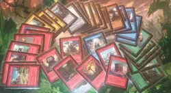 Divorced Dads Court of Chaos "Almost" Full Set 41 Of 44 Cards Missing 3 Cards - Image 1