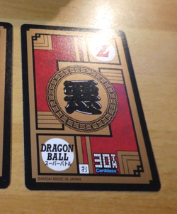 DRAGON BALL Z GT BEST SELECTION CARDDASS CARD 30TH PRISM CARTE 472 JAPAN MINT - Image 2