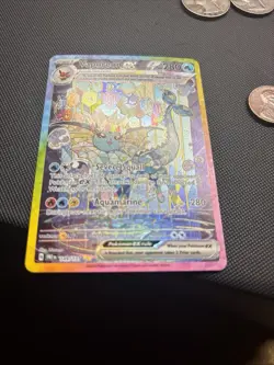 Pokemon TCG Vaporeon EX Prismatic Evolutions Special Illustration Card 149/131 - Image 1