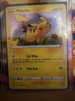 Pokemon Pikachu SWSH: Sword & Shield Promo Cards SWSH039 Holo Promo - Image 1