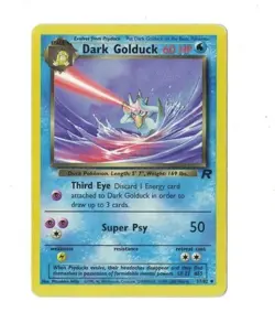 Pokemon card Team Rocket Dark Golduck 37 NM 2000 - Image 1
