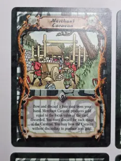 Merchant Caravan L5R Legend of the Five Rings Crimson & Jade ccg card many avail - Image 3