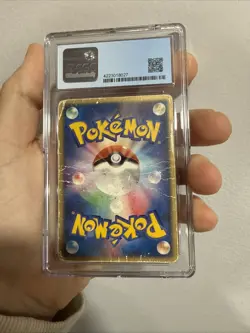 Sky-Splitting Deoxys Lenticular 3D Space Fissure's Japanese Pokemon Card CGC 1.5 - Image 4