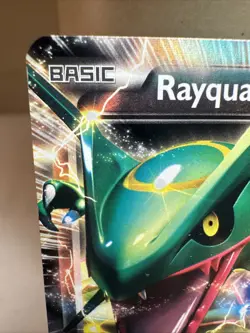 RAYQUAZA EX BW47 Black Star TIN PROMO Black & White HOLO Pokemon TCG card NM - Image 2