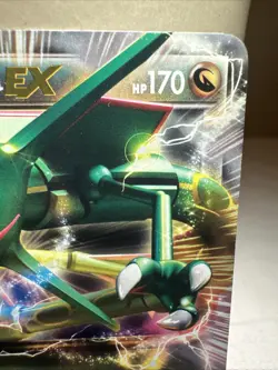 RAYQUAZA EX BW47 Black Star TIN PROMO Black & White HOLO Pokemon TCG card NM - Image 3
