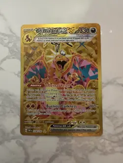 Pokemon TCG Charizard EX Obsidian Flames Holo Hyper Rare Card 228/197 LP-NM - Image 1