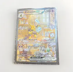 Alakazam ex 201/165 Special Illustration Rare Full Art Holo Pokemon TCG Card - Image 1