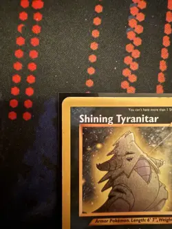 Pokemon Neo Destiny Shining Tyranitar Holo Card 113/105 - Image 4