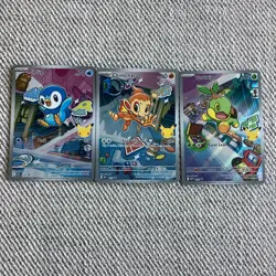 Pokemon TCG Promo Holo Cards Lot Piplup Chimchar Turtwig 2026 30th anniversary - Image 1