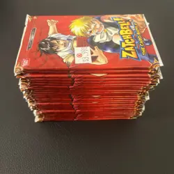 Fifty (50) BANDAI CCG TCG ZATCH BELL! The Card Battle Series 1 Booster Packs - Image 5