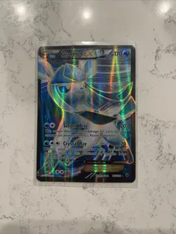 Glaceon EX 116/124 Fates Collide Full Art Ultra Rare Holo Pokemon Card - Image 1