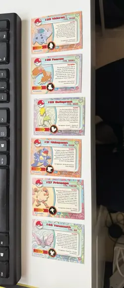 Pokemon Topps Trading Cards TV Animation Edition Collectable Card Bundle - Image 4