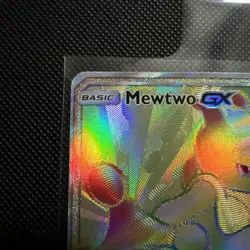 Pokemon TCG Mewtwo GX Secret Rare Shining Legends 76/73 Full Art Card - Image 2