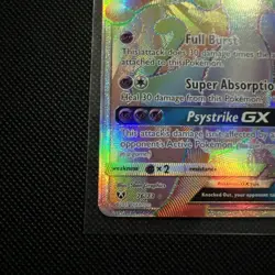 Pokemon TCG Mewtwo GX Secret Rare Shining Legends 76/73 Full Art Card - Image 5