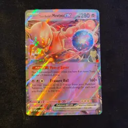 Team Rocket's Mewtwo ex 216 Sv: Scarlet & Violet Promo Cards Holo MINT - Image 1