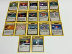 2000 Pokemon Base Set 2 - Trainers Cards Lot of 17 - Image 1