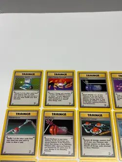 2000 Pokemon Base Set 2 - Trainers Cards Lot of 17 - Image 2