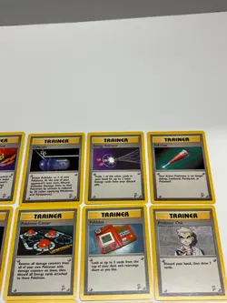 2000 Pokemon Base Set 2 - Trainers Cards Lot of 17 - Image 3
