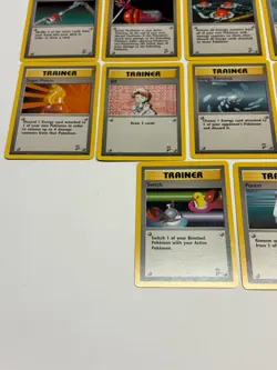 2000 Pokemon Base Set 2 - Trainers Cards Lot of 17 - Image 4