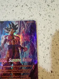 Bandai Dragon Ball Super Card Game Holo Leader Lot Son Goku BT16-001 SLR & UC - Image 4