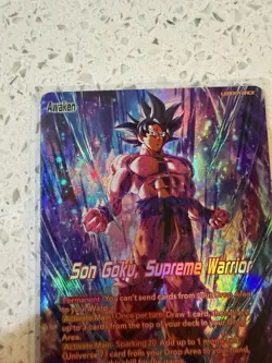 Bandai Dragon Ball Super Card Game Holo Leader Lot Son Goku BT16-001 SLR & UC - Image 5