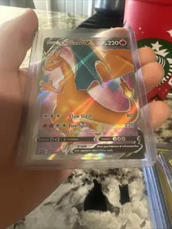 Charizard V SWSH050 SWSH: Sword & Shield Promo Cards Holo - Image 1
