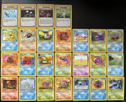 Vintage Fossil Pokemon Cards Bundle x 25 Good Condition 1999 WOTC - Image 2