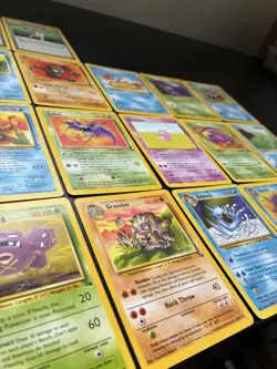 Vintage Fossil Pokemon Cards Bundle x 25 Good Condition 1999 WOTC - Image 4