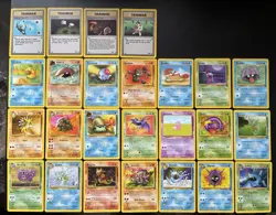 Vintage Fossil Pokemon Cards Bundle x 25 Good Condition 1999 WOTC - Image 2