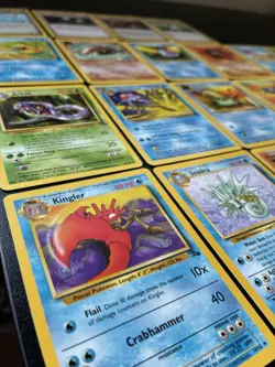 Vintage Fossil Pokemon Cards Bundle x 25 Good Condition 1999 WOTC - Image 3