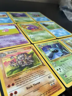 Vintage Fossil Pokemon Cards Bundle x 25 Good Condition 1999 WOTC - Image 5