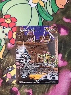 Trouble in Pairs (Borderless) Teenage Mutant Ninja Turtles Source Material... - Image 2