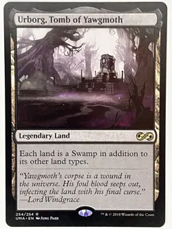 Urborg, Tomb of Yawgmoth NM Ultimate Masters 254/254 MTG Regular - Image 1