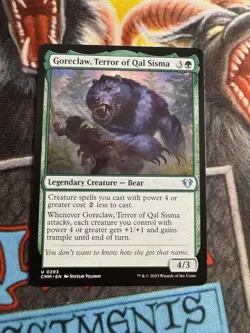 Commander Masters Goreclaw, Terror of Qal Sisma - Image 1