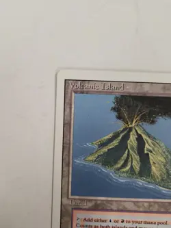 MtG Magic The Gathering Revised Volcanic Island #291 Ungraded - Image 2