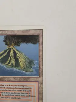 MtG Magic The Gathering Revised Volcanic Island #291 Ungraded - Image 3