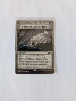 MtG Outlaws Thunder Junction OTJ Surgical Extraction Showcase R 0019 Magic - Image 1