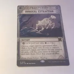 Surgical Extraction - Breaking News - Outlaws of Thunder Junction - MTG - Image 1