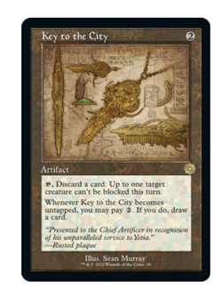 Key to the City (Schematic) The Brothers' War MTG - Image 1