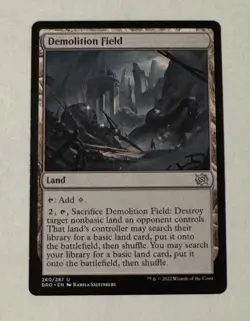 MTG Demolition Field - The Brothers' War LP - Image 1