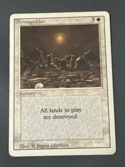 Armageddon X1 Revised Played Condition See Front/back Pics - Image 1
