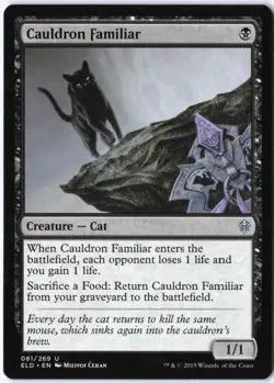 Cauldron Familiar U Throne of Eldraine 81 LP - Image 1