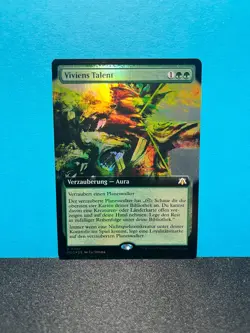 FOIL FULLART Viviens Talent / Vivien's Talent - MTG Magic - Image 1