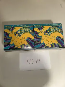 Pokemon Ascended Heroes Elite Trainer Box ETB - Factory Sealed - Set Of 2 Etbs - Image 1
