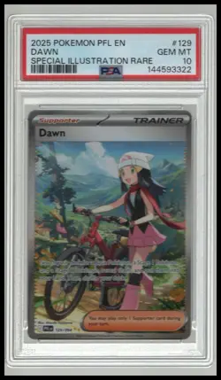 PSA 10 Dawn #129 Pokemon Phantasmal Flames SIR - Image 1