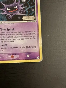 Haunter Legend Maker Reverse Holo Pokemon Card 35/92 TCG! - Image 4