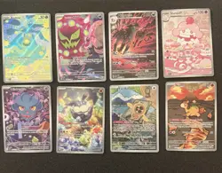 Pokemon TCG- Ascended Heroes Illustration Rare Lot Of 8 - Image 1