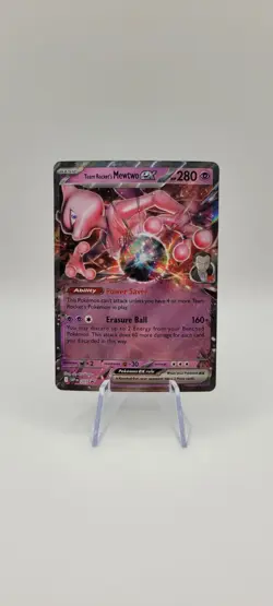 Pokemon TCG: Team Rocket's Mewtwo EX SVP205 Black Star Promo - NM - Image 1