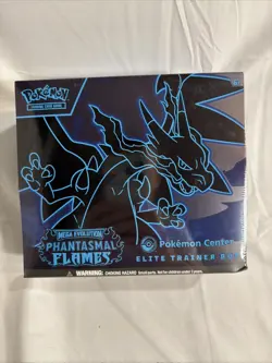 Pokemon TCG Phantasmal Flames Pokemon Center Elite Trainer Box (ETB) Sealed - Image 1